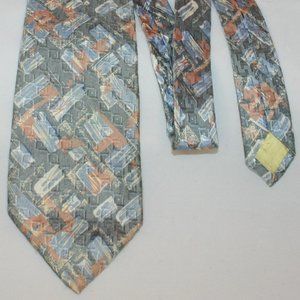 Carven Geometric Silk Tie